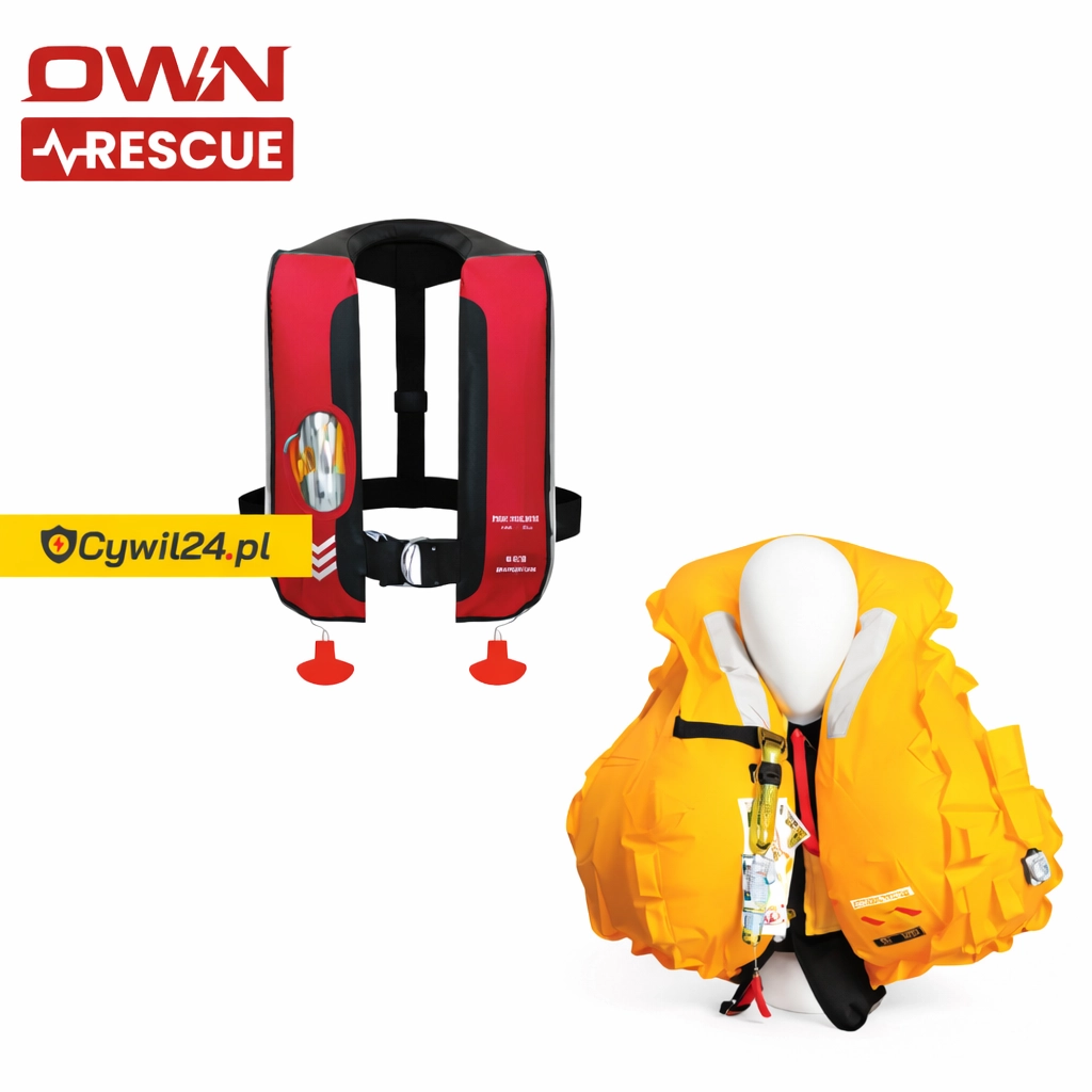 Kamizelka ratunkowa samonadmuchiwana 275N | OWN Rescue OR-K-275