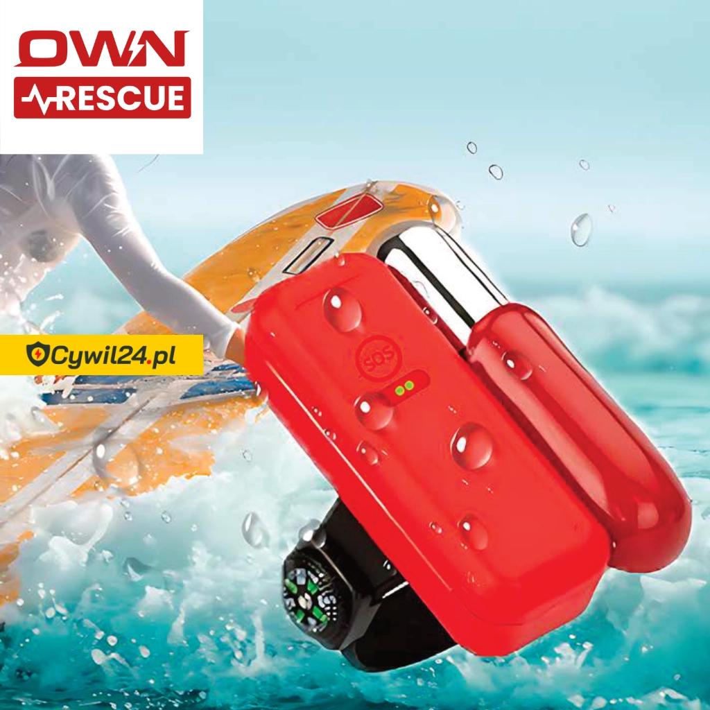 Opaska ratunkowa GPS | OWN Rescue OR-B-60A