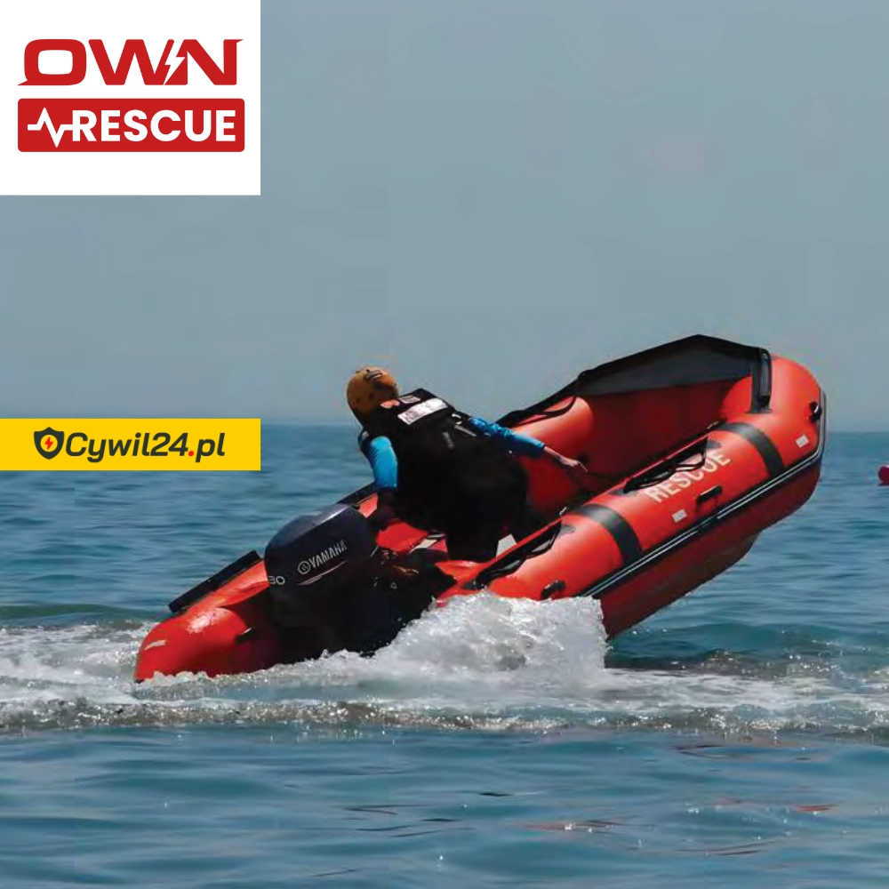 Profesjonalna łódź ratownicza High Performance | OWN Rescue OR-L-850