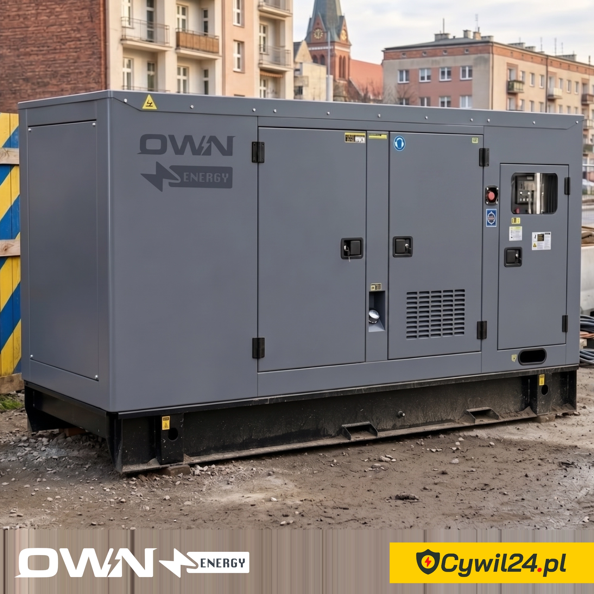Agregat prądotwórczy stacjonarny OWN Energy APO60