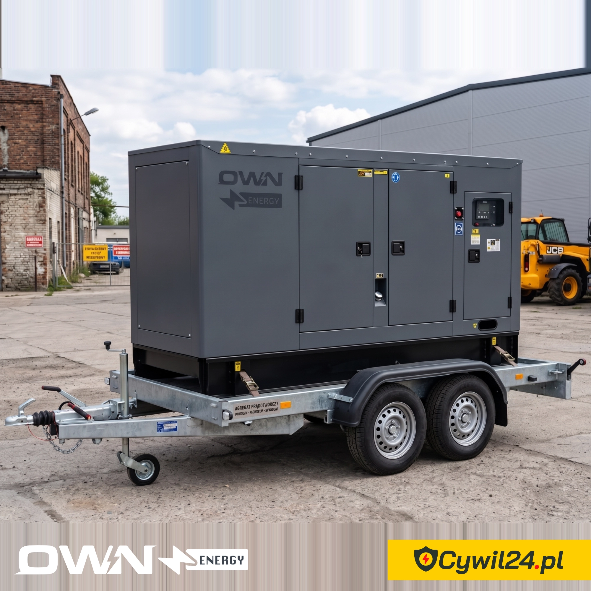 Agregat prądotwórczy mobilny OWN Energy APO250