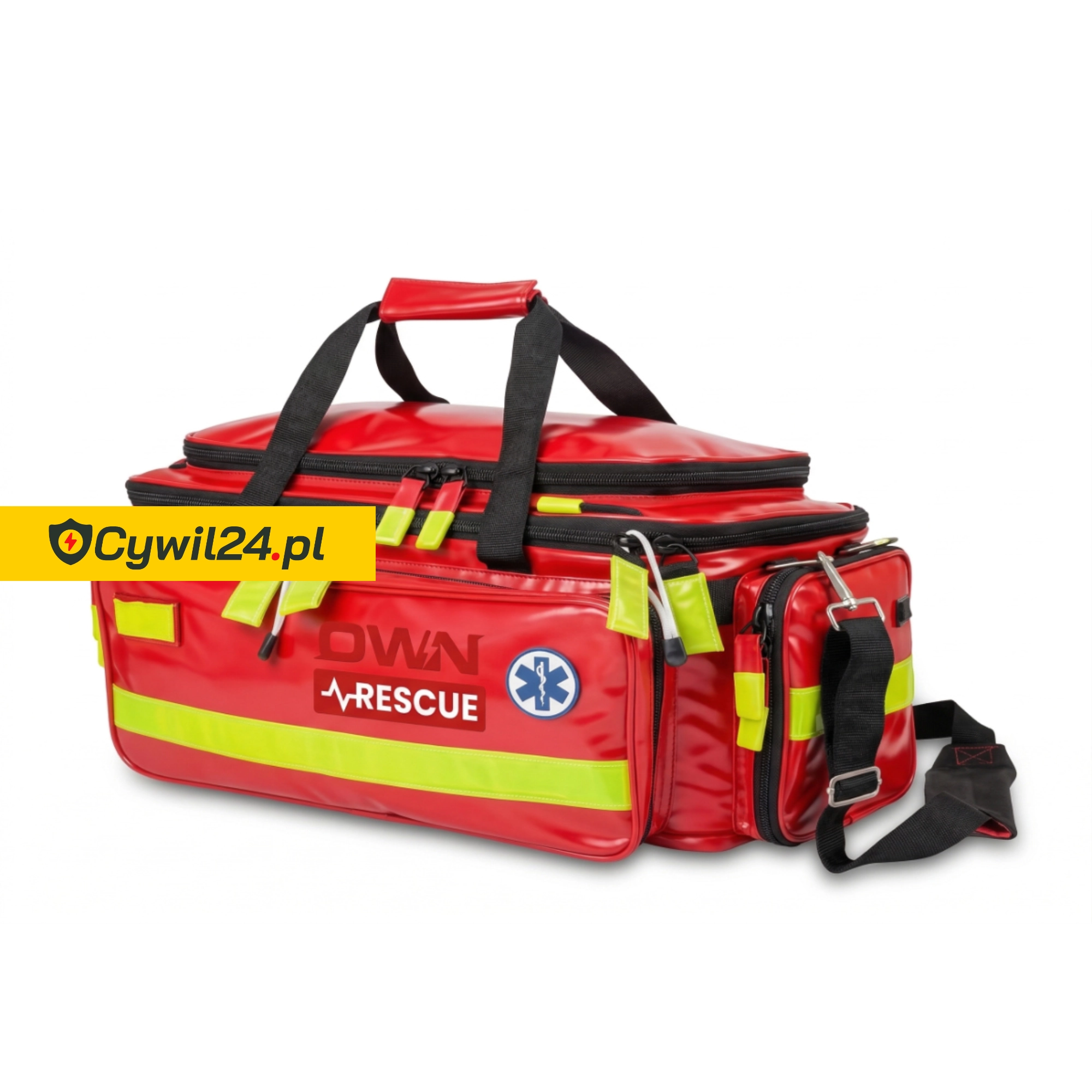 Zestaw ratownictwa medycznego R1 z AED | OWN Rescue OR-M-R1A